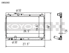 Koyo 12-15 Honda Civic SI 2.4L (MT) Radiator