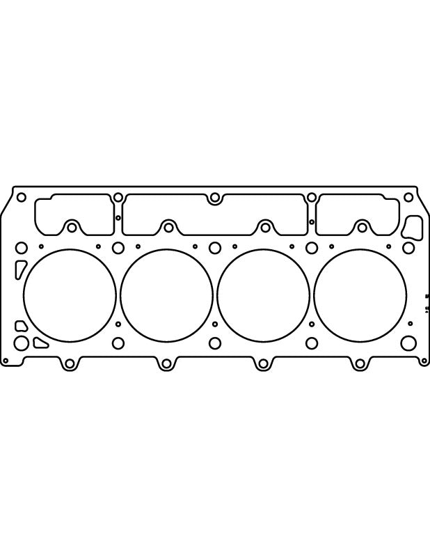 Cometic GM LSX RHS 4.200in Bore .052in MLX 5-Layer Head Gasket