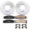 Power Stop 86-94 Nissan D21 Front Z17 Evolution Geomet Coated Brake Kit
