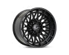 Vossen HFX-3 20x9 - 8x170 - ET0 - Deep Face - 125.1 - Satin Black Wheel