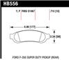Hawk LTS Street Brake Pads