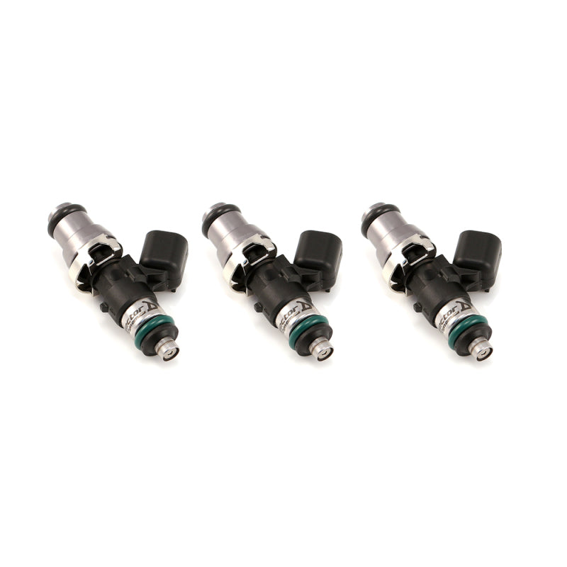 Injector Dynamics 1050cc 09-12 Ski-Doo E-Tec Snowmobile 14mm Grey Adapter Tops (Set of 3)