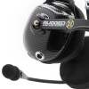 Rugged Radios FHS Behind-The-Head FSI Headset No Buttons / For David Clark / Sigtronics / Avcomm