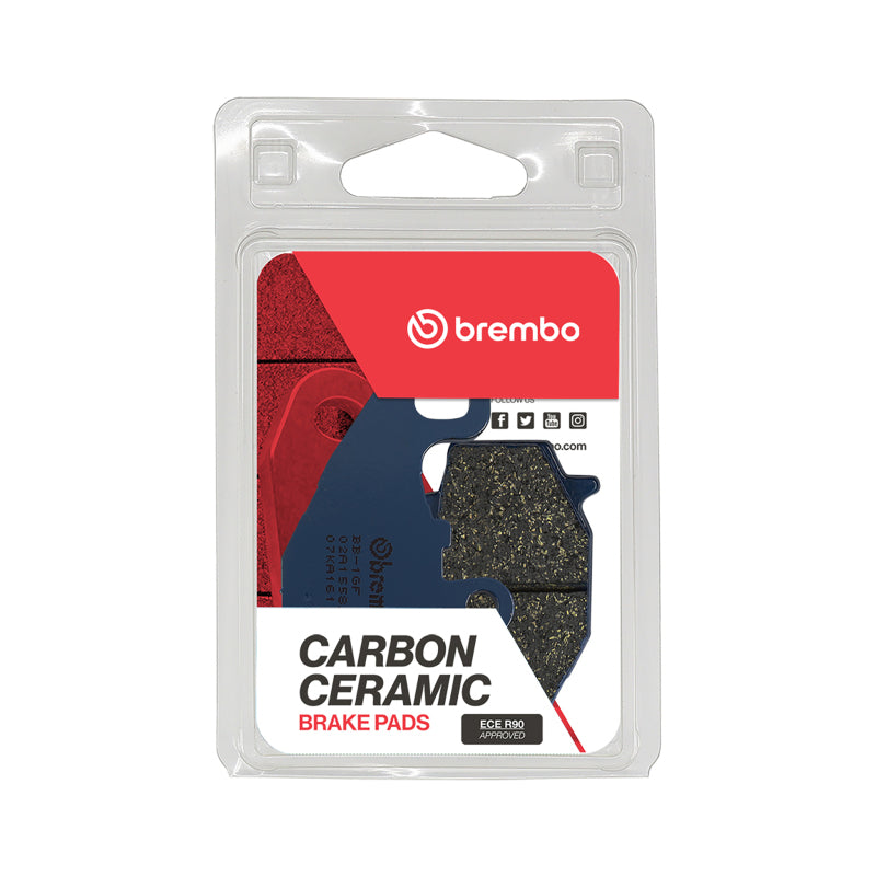 Brembo Kawasaki ZX6-R Carbon Ceramic Brake Pads - Rear