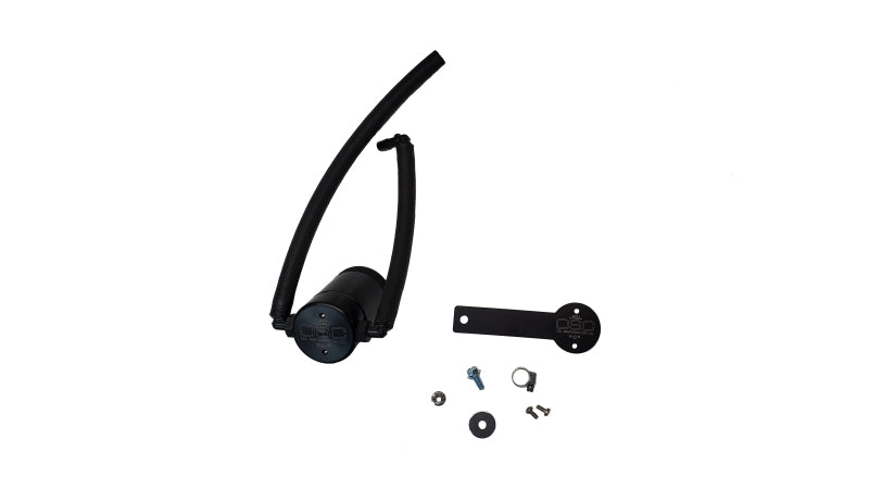 J&L 2022-2026 Nissan Frontier 3.8L V6 Passenger Side Oil Separator 3.0 - Black Anodized