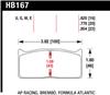 Hawk AP Racing  DTC-60 Race Brake Pads