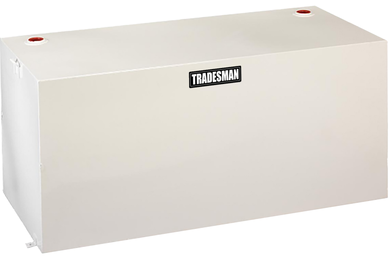 Tradesman Steel Rectangular Liquid Storage Tank (Full Size) - White