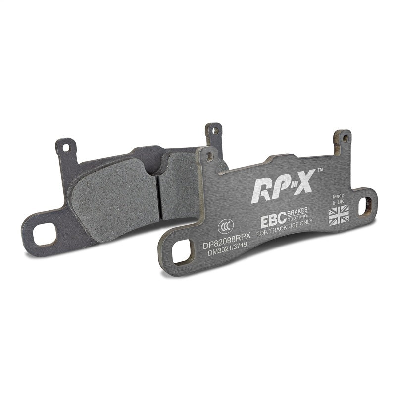 EBC Racing 12-15 Porsche 911 (991) Carrera 3.4L (Cast Iron Rotor Only) RP-X Rear Brake Pads