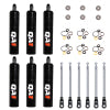 QA1 20.30 Eye-B/Eye-B V-None Dry LD Piston Shock Large Steel 13.38 - 6 Pack