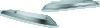 Kuryakyn Windshield Side Trims Chrome