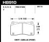Hawk 15-16 Cadillac XTS / Chevrolet Corvette HPS 5.0 Front Brake Pads