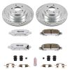 Power Stop 05-09 Subaru Legacy Rear Z26 Street Warrior Brake Kit