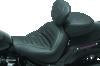 Mustang 04-21 Harley Sportster Duke 1PC Seat Regal - Black