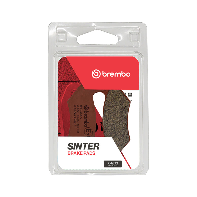 Brembo 10-14 John Deere HPX Gator 350cc Sinter Brake Pad - Front
