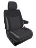 PRP 03-09 Lexus GX470 Front Seat Covers (Pair) - Black and Gray