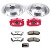 Power Stop 99-04 Oldsmobile Alero Rear Z26 Street Warrior Brake Kit w/Calipers