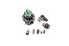 Radium Engineering Direct Mount Regulator (DMR), 8AN ORB - Green