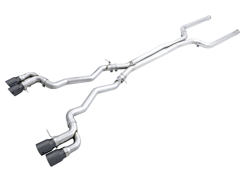 AWE Tuning 18-19 BMW M5 (F90) 4.4T AWD Cat-Back Exhaust - Track Edition (Diamond Black Tips)