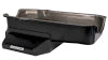 Moroso 86-Up Chevrolet SBC (w/1 Pc Seal & Low Clearance) Wet Sump 7qt 7in Steel Oil Pan - Black