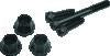 Kuryakyn Windshield Screws 14-Up FL Touring Models Black