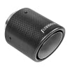 Flowmaster SS Tip 2.50in.IN X 4in.OD Carbon Fiber Weld