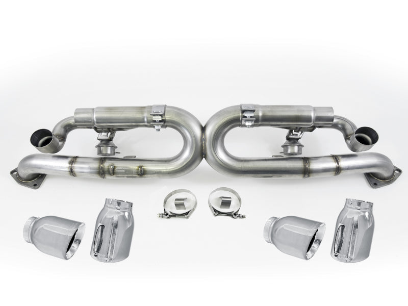 AWE Tuning Porsche 991 SwitchPath Exhaust for PSE Cars Chrome Silver Tips
