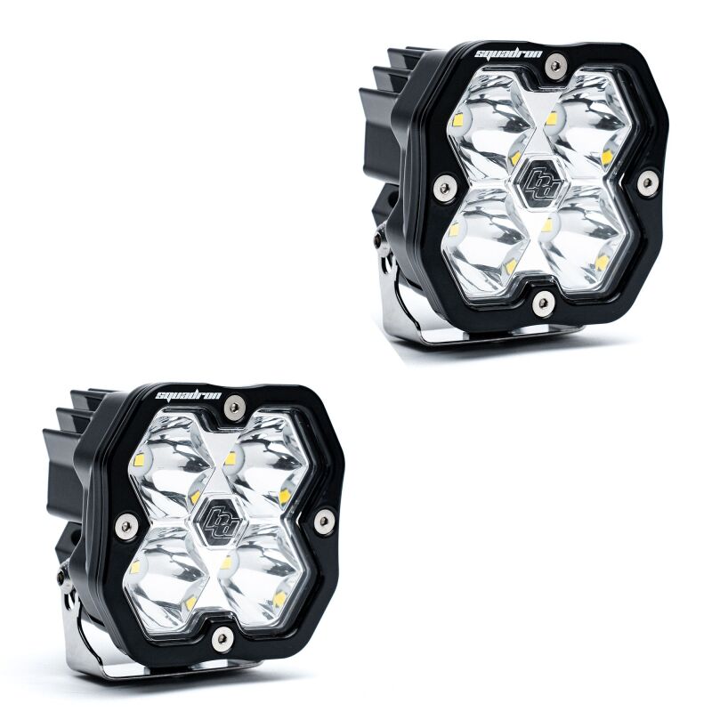 Baja Designs Squadron 2.0 Sport (Pair) LED Spot / No Harness