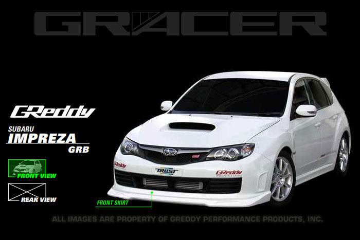 GReddy 08+ WRX & STi Front Lip Spoiler ** Must ask/call to order**