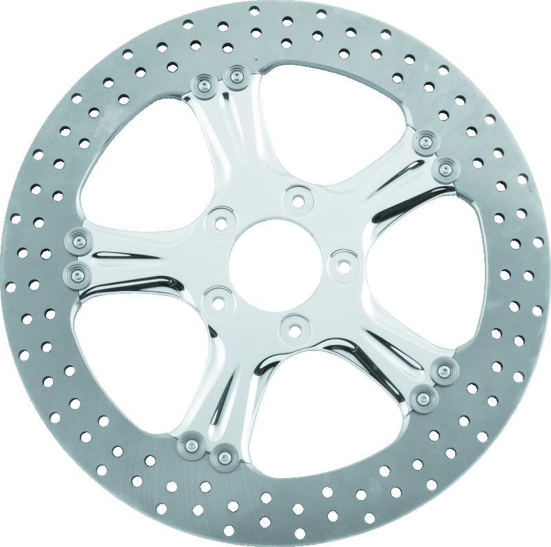 Performance Machine Disc/Carr 13x.20 Sf Wrath Front - Polished