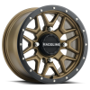 Raceline A94BZ Krank 15x7in / 4x156 BP / 10mm Offset / 132.5mm Bore - Bronze & Black Lip Wheel