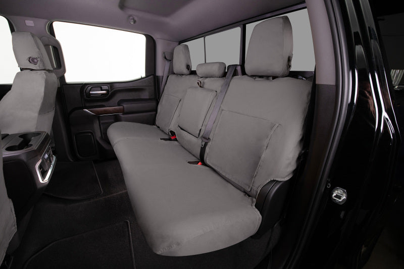 Covercraft 17-24 Jeep Compass Polycotton SeatSaver Custom Second Row Seat Covers - Misty Grey