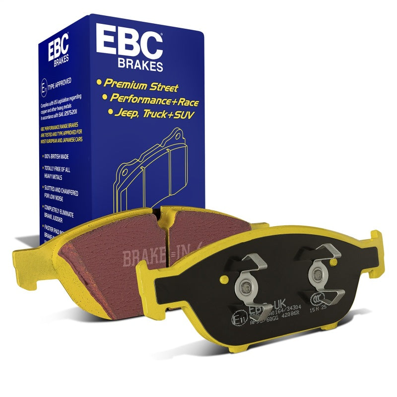 EBC 12+ Audi A6 Quattro 3.0 Supercharged Yellowstuff Front Brake Pads