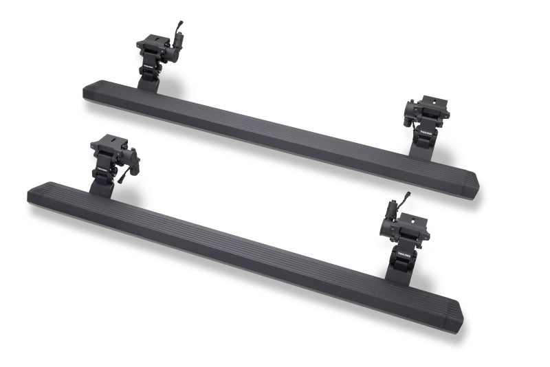 RealTruck 18-24 Jeep Wrangler 4dr VoltStep Electric Running Board Kit (Drilling Req.) - Tex. Blk