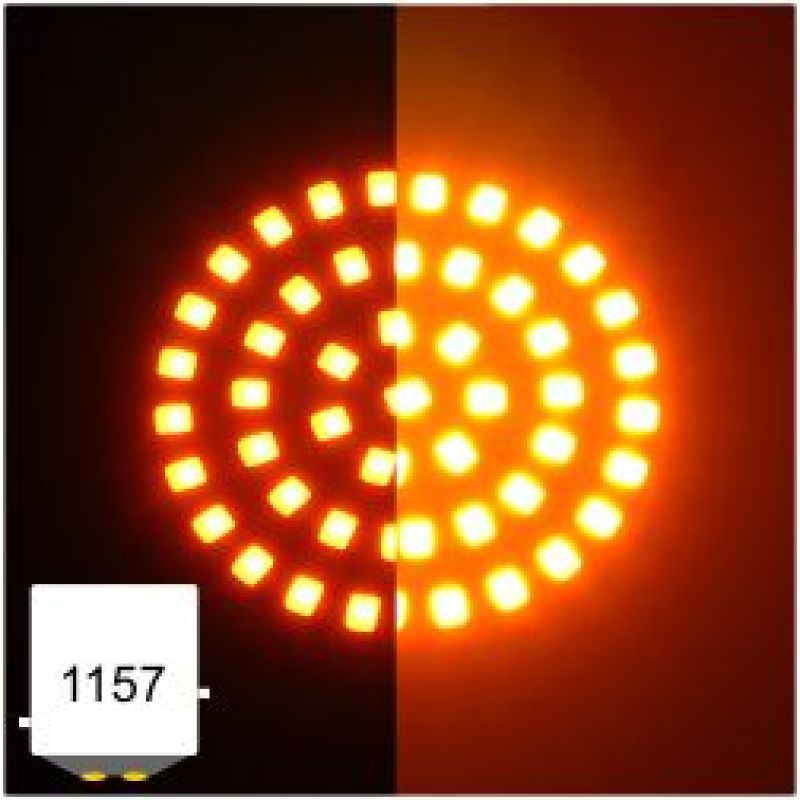 Letric Lighting Bullet Style Insert 1157 H/L Amber