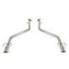 REMARK 2021+ Lexus IS300/ IS350 Axle Back Exhaust - Stainless Double Wall Tip (Muffler Version)