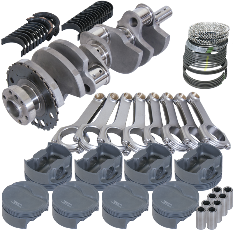 Eagle Chevy LS2 4.000in Crank 24 Tth Reluctor 6.125in H-Beam -14cc 4.005in Pistons Rotating Assembly
