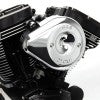 S&S Cycle 08-17 Touring/16-17 Softails Models Stealth Air Cleaner Kit w/ Chrome Teardrop Cover