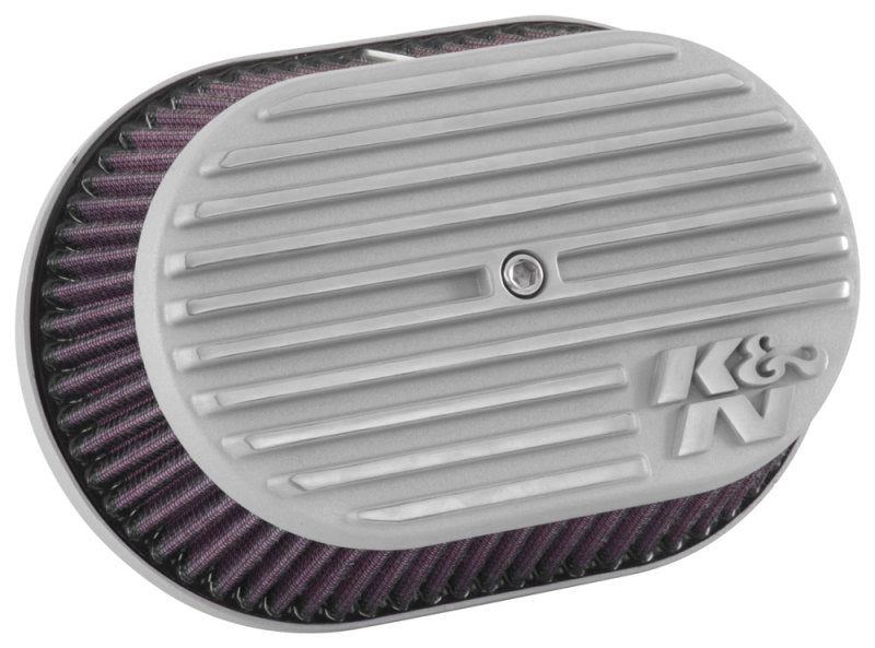 K&N Street Metal Intake System Side Draft Dyna/Softail Silver Intake System-Harley-Davidson