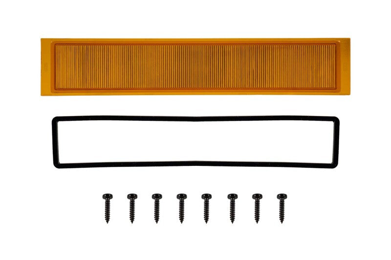 Diode Dynamics Outer Lens for Stage Series Wide - Amber