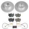 Power Stop 06-08 Porsche 911 Front Z17 Evolution Geomet Coated Brake Kit