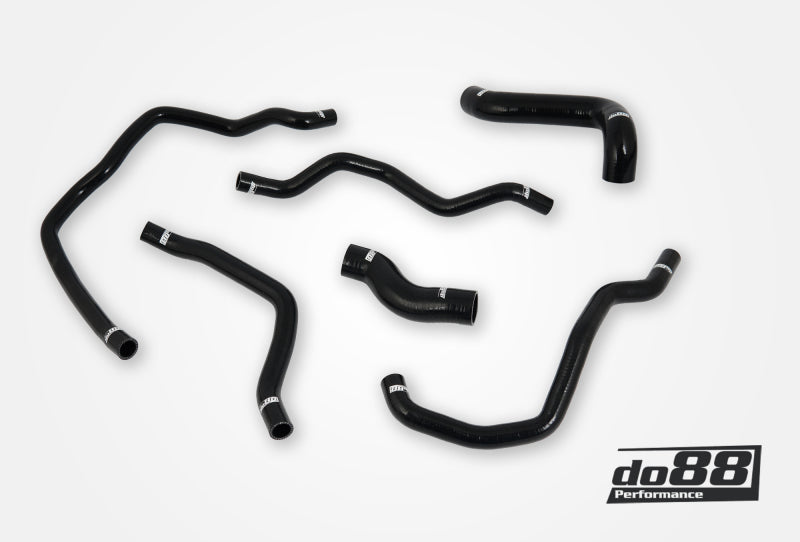 do88 BMW 320/323/325/328/330 (E46) Coolant Hoses - Black