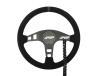 PRP Heated Flat Suede Steering Wheel - Black