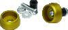 Kuryakyn Lodestar Axle Sliders Gold