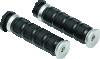 Kuryakyn Dillinger Grips Dual Cable Silver