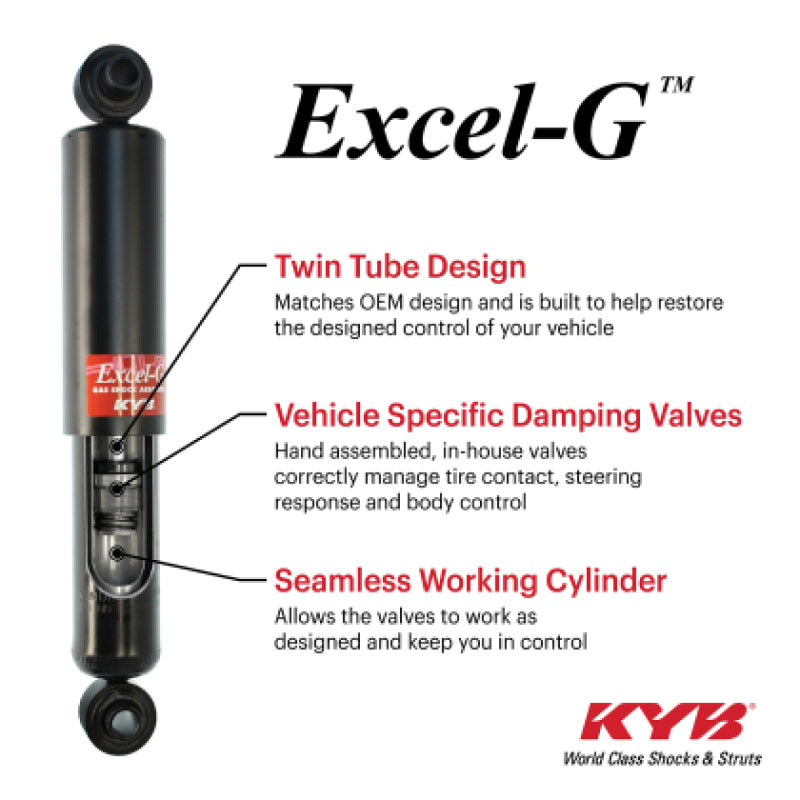 KYB 14-19 Ford Fiesta (Exc. ST) Excel-G Strut - Front Left