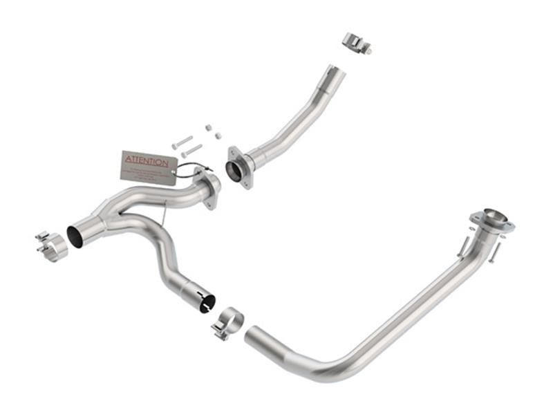 Borla 2012-2016 Jeep Wrangler JK 3.6L 2 & 4 Door Y-Pipe