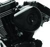 S&S Cycle 2017+ M8 Models Stealth Air Cleaner Kit w/ Black Teardrop Cover