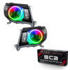 Oracle 05-11 Toyota Tacoma SMD HL - Black - ColorSHIFT w/ BC1 Controller