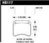 Hawk AP Racing CP3696 Black Race Brake Pads