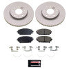 Power Stop 19-23 Mazda 3 Front Z17 Coated Brake Kit